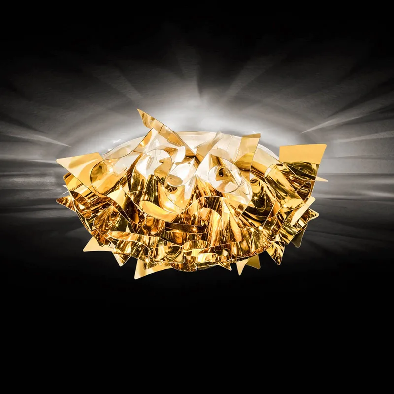 Veli Mini design-plafondlamp Ø 32cm van Slamp in Goud – productfoto