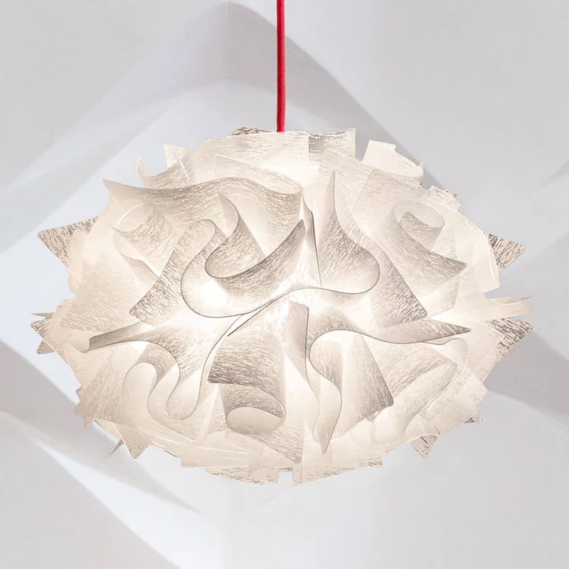 Veli Mini Single Couture hanglamp van Slamp in Wit – productfoto