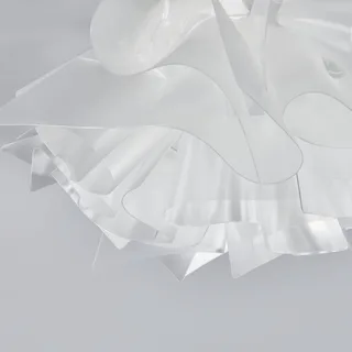 Veli PRISMA design plafondlamp, Ø 53 cm van Slamp in Duidelijk – productfoto 5 van 5