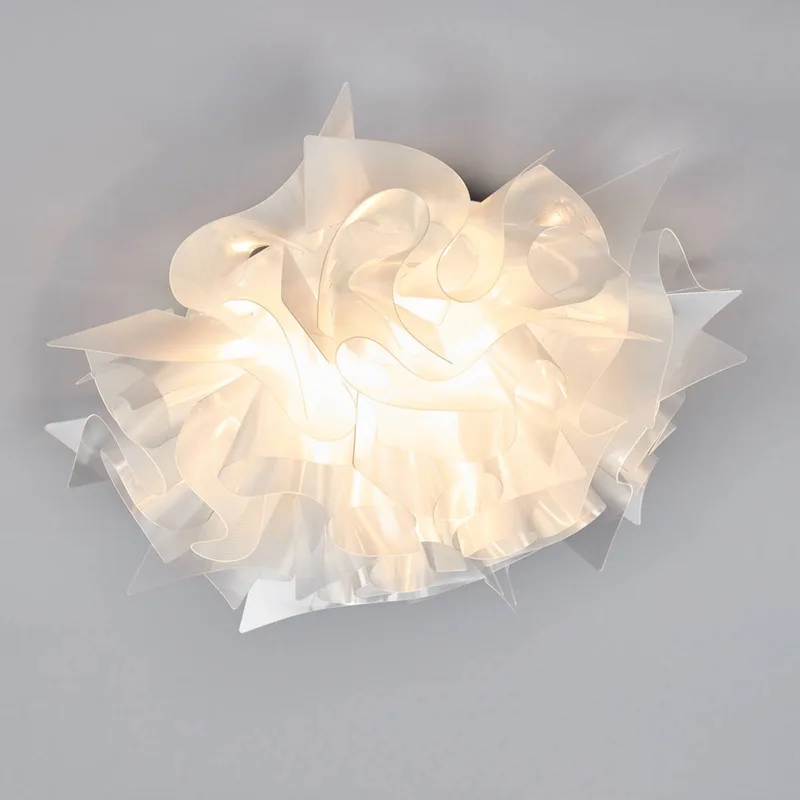 Veli PRISMA design plafondlamp, Ø 53 cm van Slamp in Duidelijk – productfoto 2 van 5