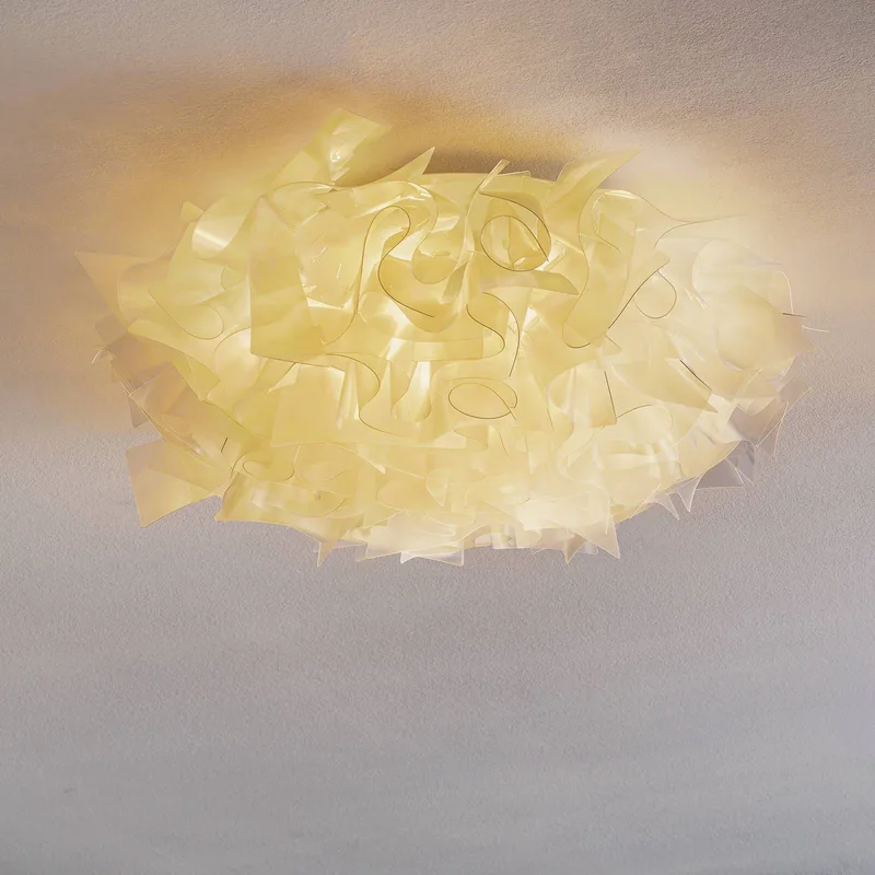 Veli Prisma design-plafondlamp, Ø 78cm van Slamp in Helder – productfoto