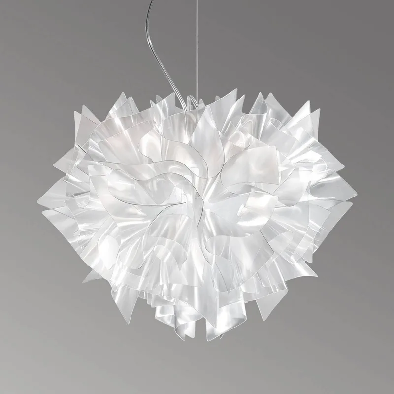 Veli Prisma Medium hanglamp, Ø 42cm by Slamp in Helder – product photo