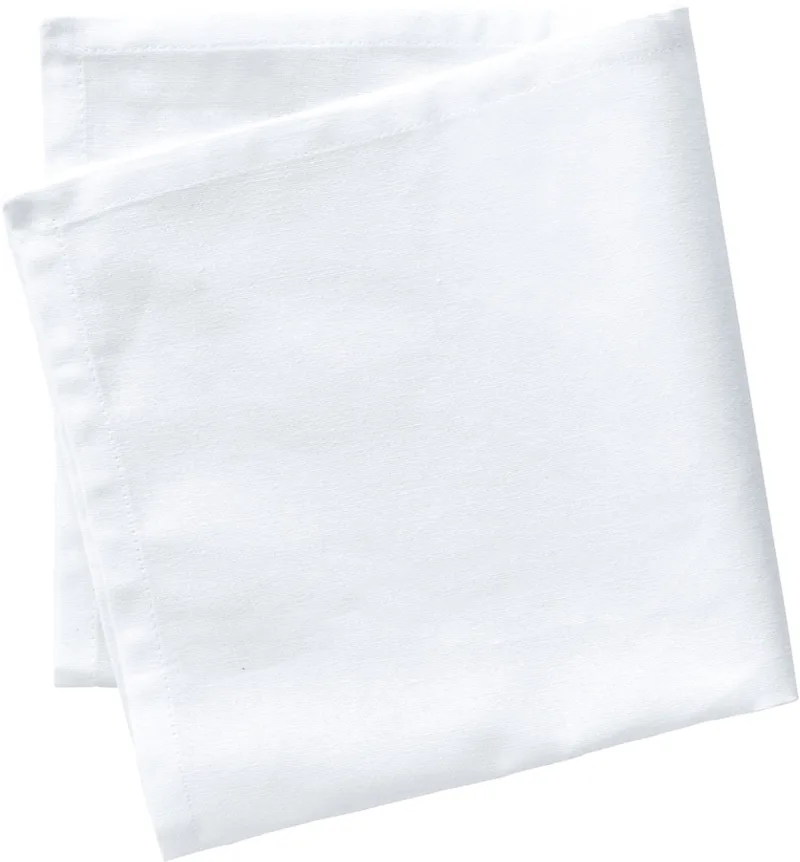 Bastian Stoffen servet 45 x 45 cm Wit by Södahl in White – product photo