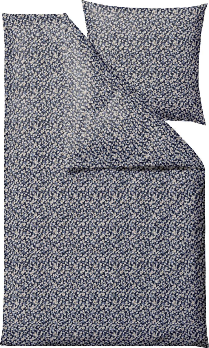 Bellis Beddengoed 135 x 200 cm van Södahl in Indigo – productfoto