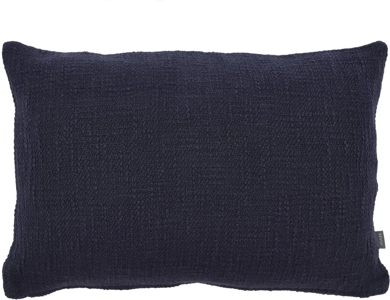Bouclé Kussen 40 x 60 13 cm van Södahl in Navy blue – productfoto