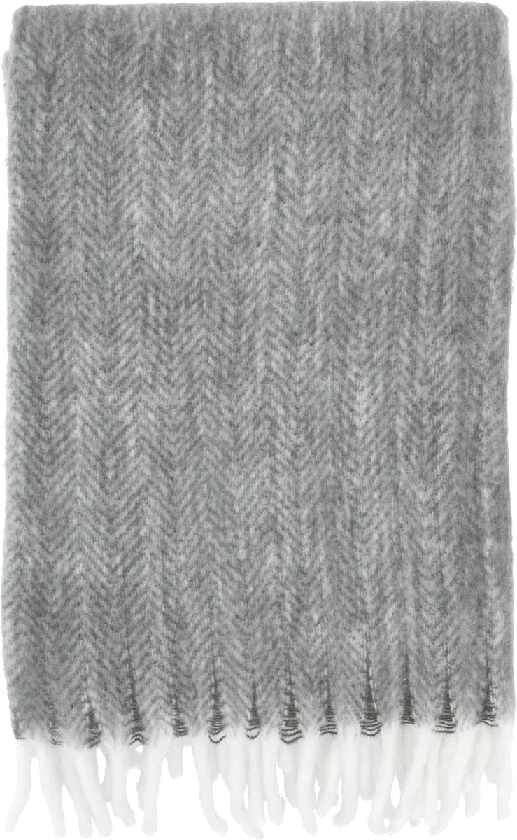 Brushed Plaid 150 x 200 cm de Södahl en Ash – photo du produit