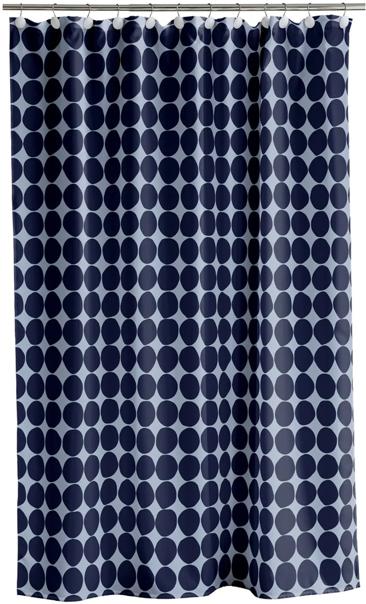 Bubbles Douchegordijn 180 x 200 cm by Södahl in Linen blue – product photo
