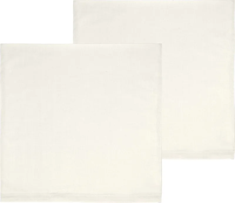 Calm Kussenhoes 60 x 63 cm 2 stuks by Södahl in Offwhite – product photo