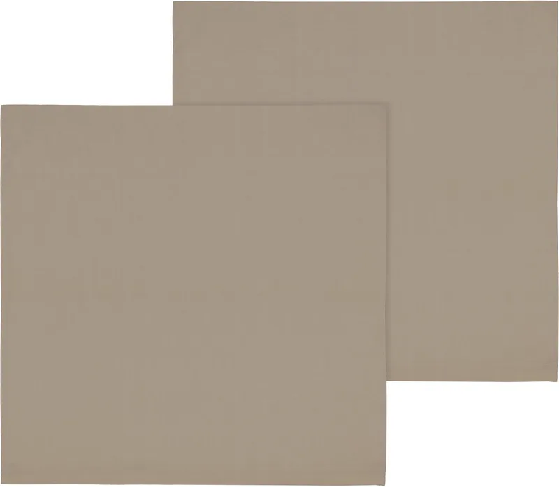 Calm Kussenhoes 60 x 63 cm 2 stuks van Södahl in Taupe – productfoto