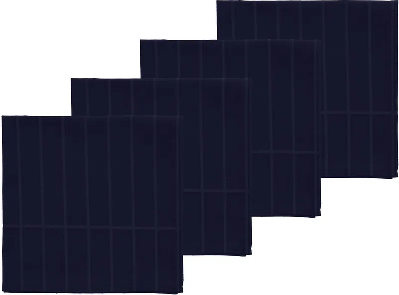 Essence – Suite One Stoffen servetten 45 x 45 cm 4 stuks by Södahl in Navy blue – product photo