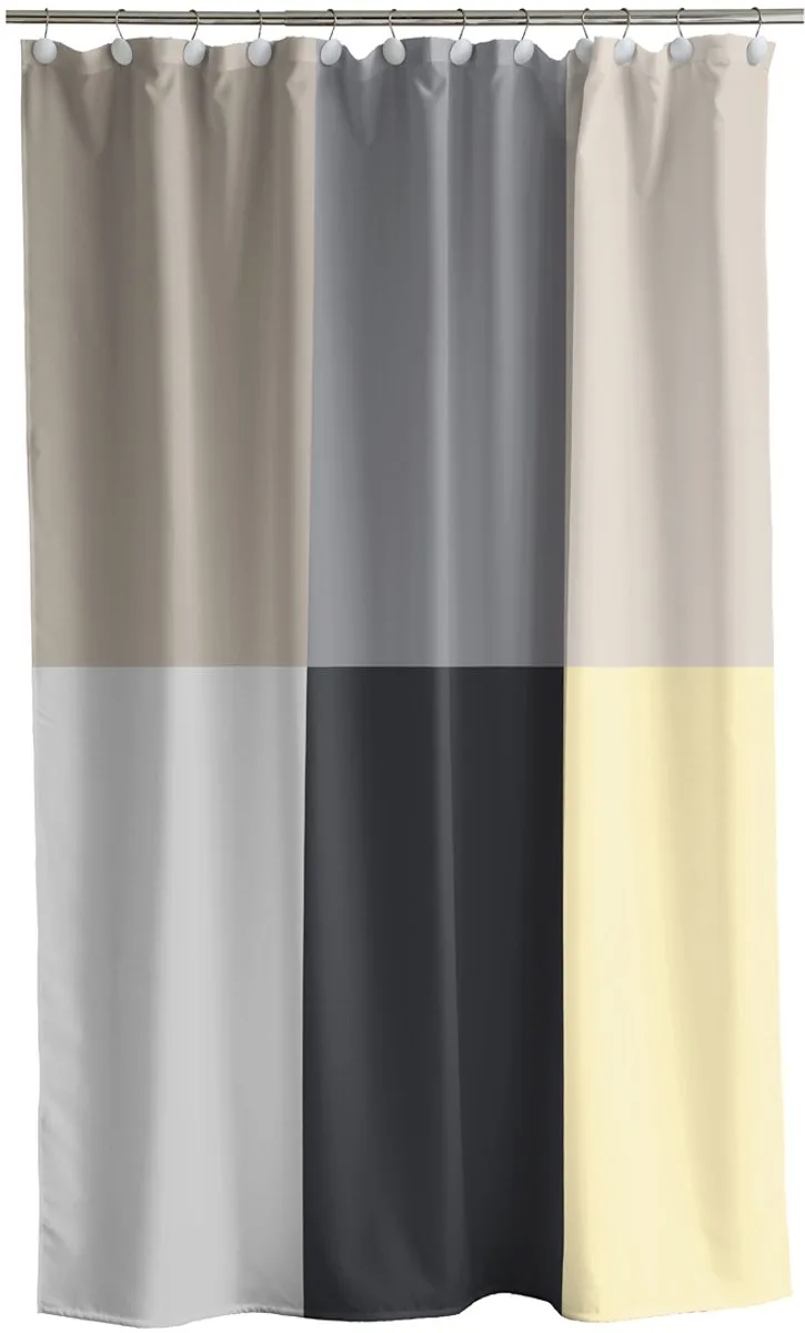 Fusion Douchegordijn 180 x 200 cm by Södahl in Yellow – product photo