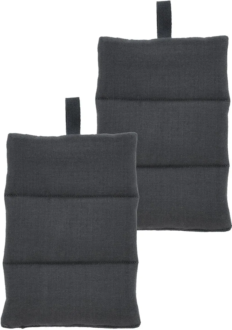 Harmony Pannenlappen 15 x 23 cm 2 stuks von Södahl in Ash – Produktfoto
