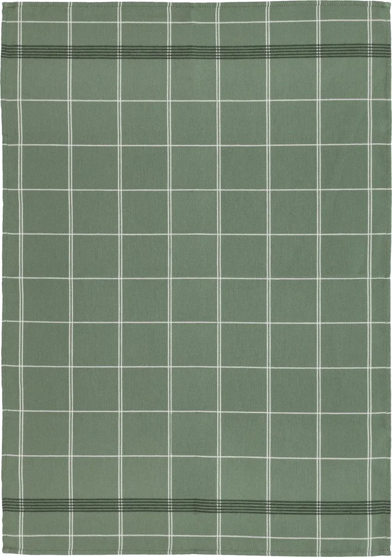 Minimal Theedoek 50 x 70 cm by Södahl in Green – product photo
