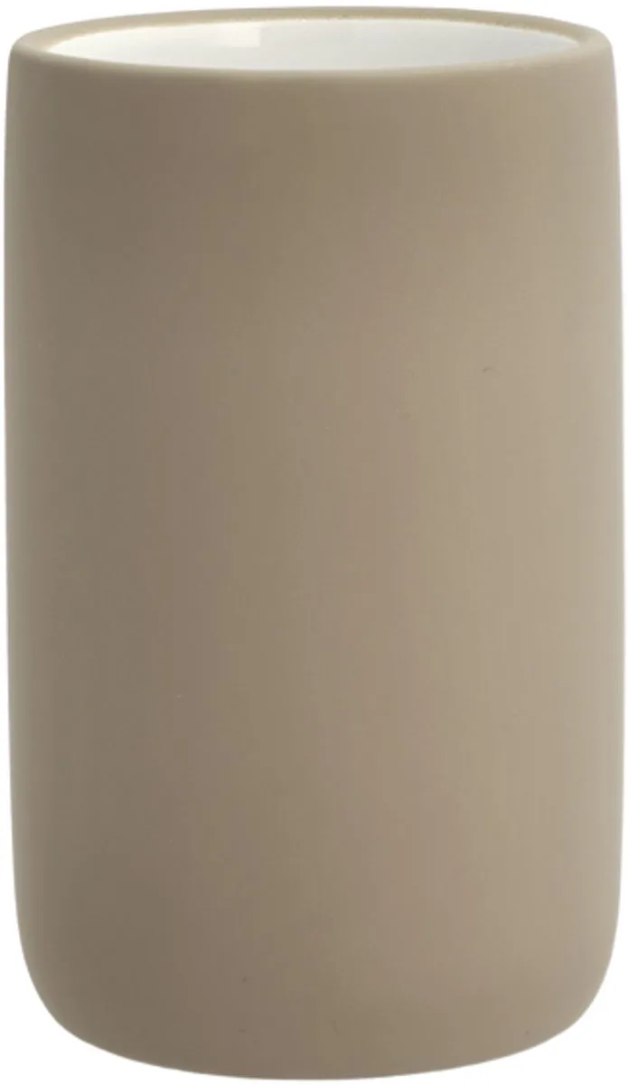 Mono Tandenborstelhouder Dia 6,5 x 11 cm van Södahl in Taupe – productfoto