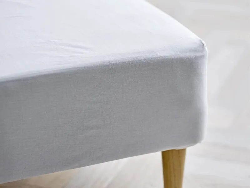 organic Calm Hoeslaken 90 x 200 x 30 cm by Södahl in White – product photo