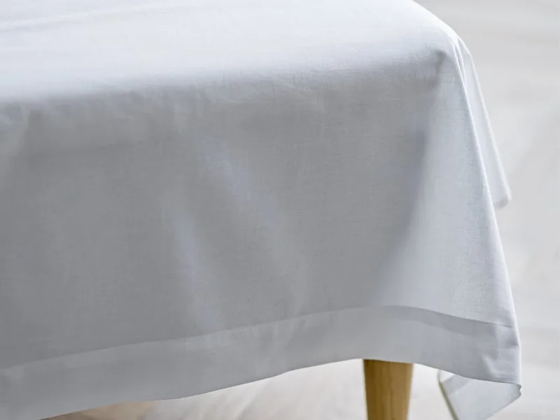 organic Calm Plat laken 240 x 260 cm de Södahl en White – photo du produit