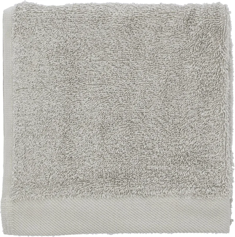 organic Comfort Handdoek 40 x 60 cm de Södahl en Light Grey – photo du produit