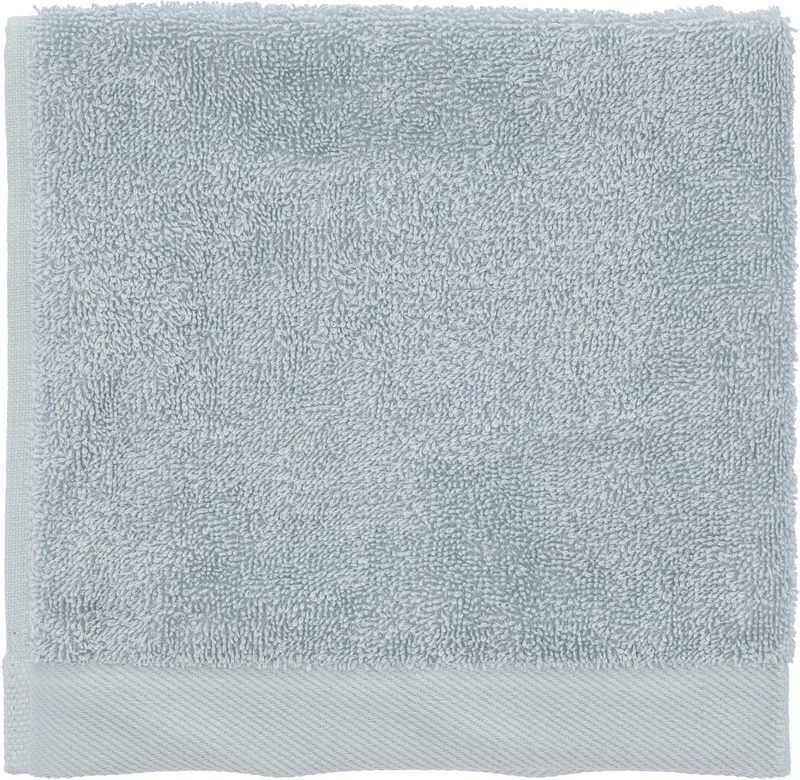 organic Comfort Handdoek 40 x 60 cm by Södahl in Linen blue – product photo