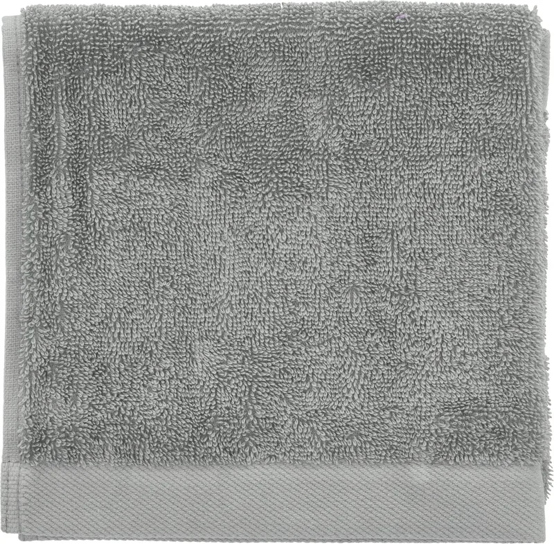 organic Comfort Handdoek 40 x 60 cm van Södahl in Stone Grey – productfoto