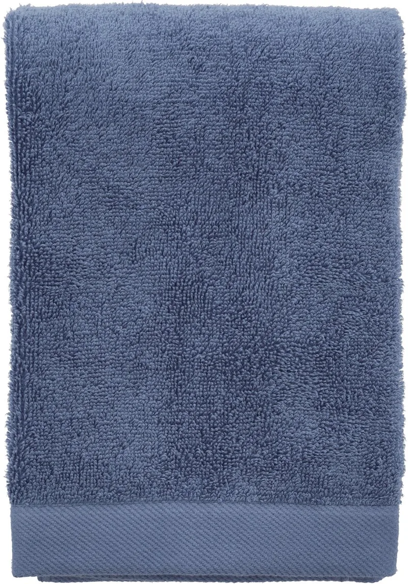 organic Comfort Handdoek 50 x 100 cm by Södahl in Blue – product photo