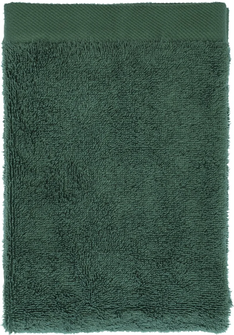 organic Comfort Handdoek 50 x 100 cm by Södahl in Forest green – product photo
