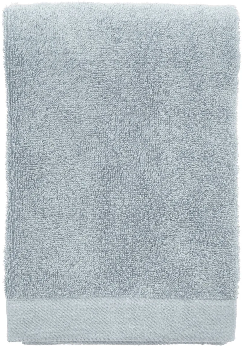 organic Comfort Handdoek 50 x 100 cm by Södahl in Linen blue – product photo