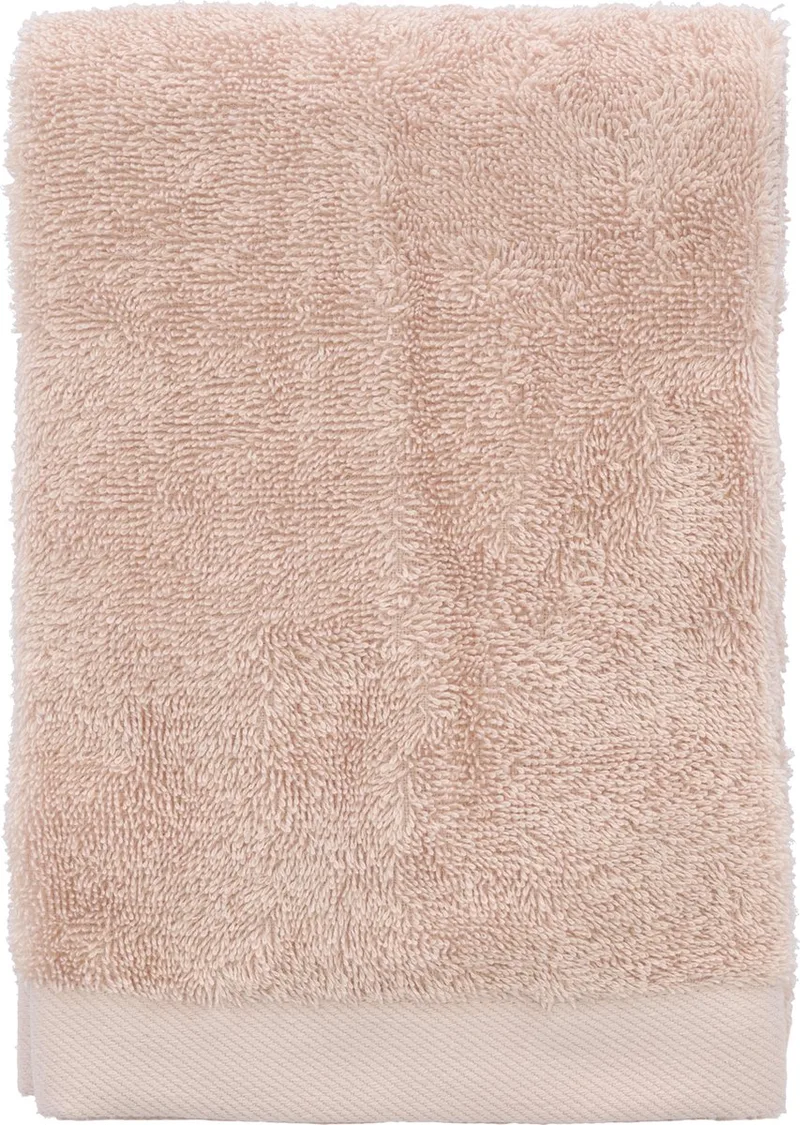 organic Comfort Handdoek 50 x 100 cm Roze by Södahl in Rose – product photo