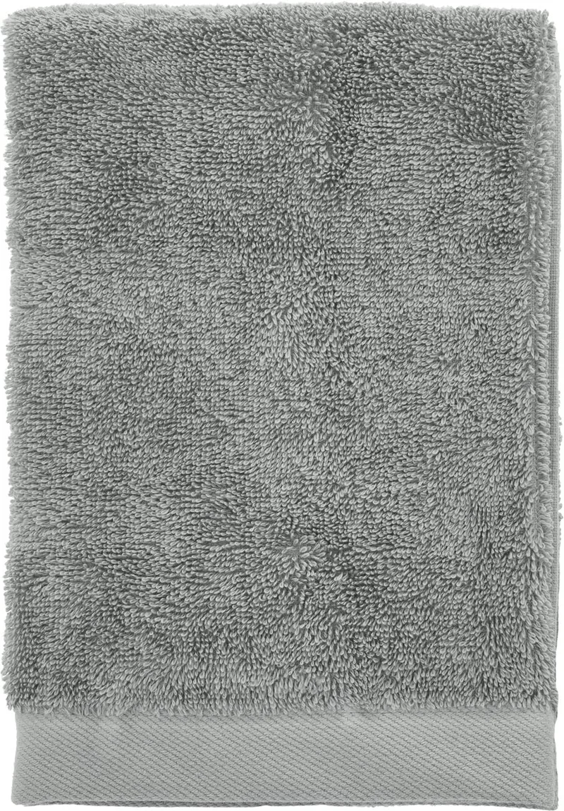 organic Comfort Handdoek 50 x 100 cm by Södahl in Stone Grey – product photo
