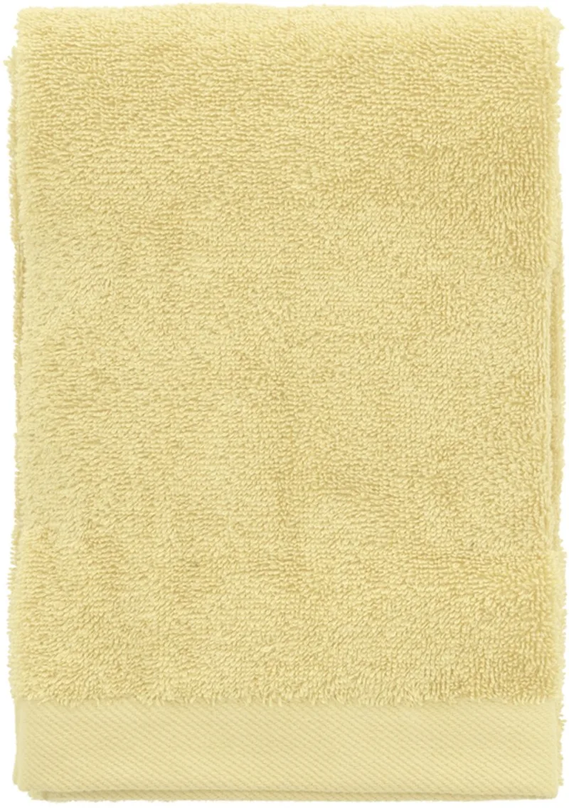 organic Comfort Handdoek 50 x 100 cm by Södahl in Yellow – product photo