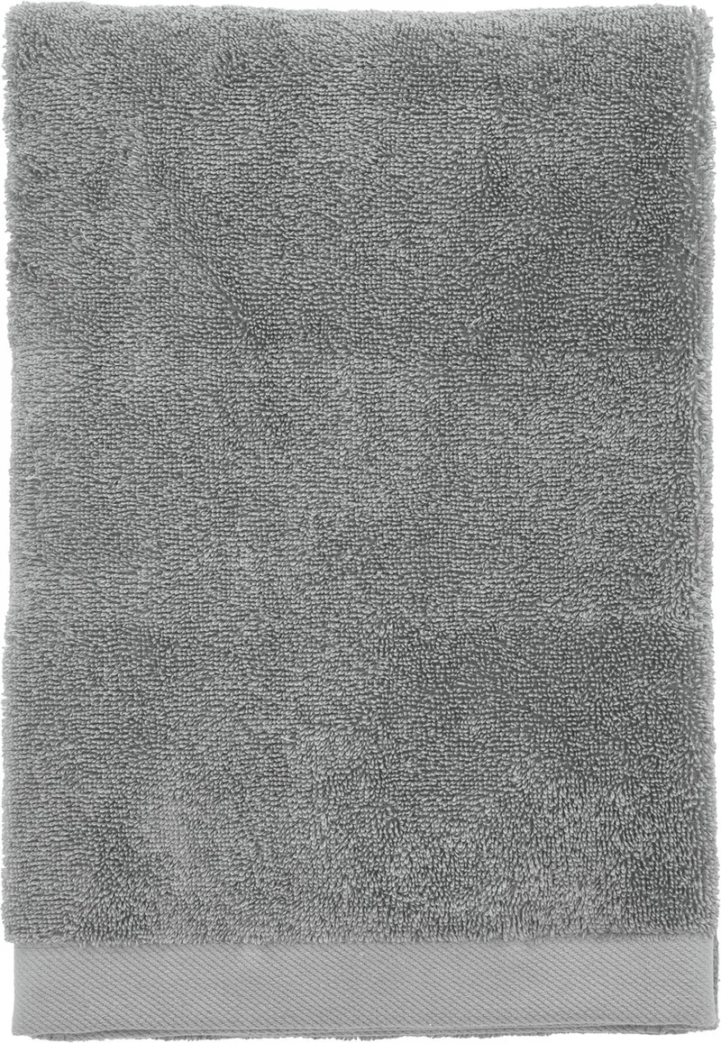 organic Comfort Handdoek 70 x 140 cm by Södahl in Stone Grey – product photo
