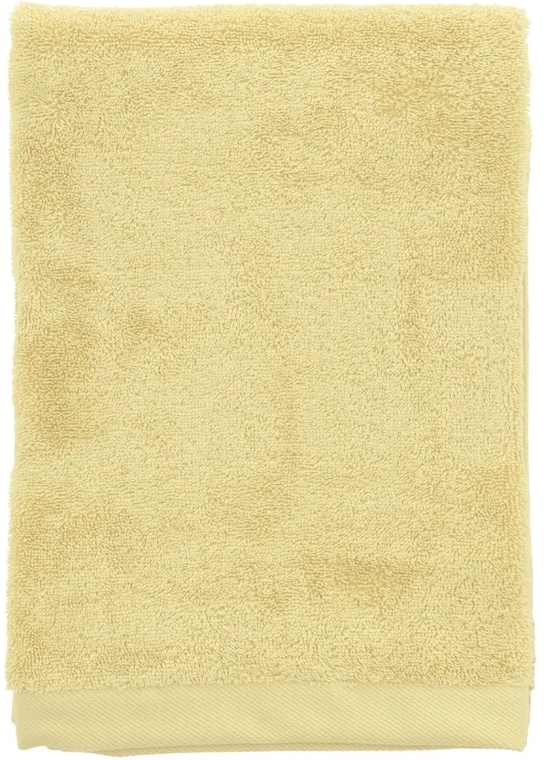 organic Comfort Handdoek 70 x 140 cm by Södahl in Yellow – product photo