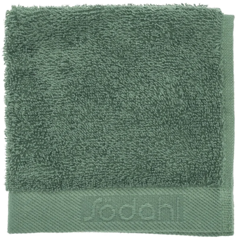 organic Comfort Waslap 30 x 30 cm by Södahl in Sea Green – product photo