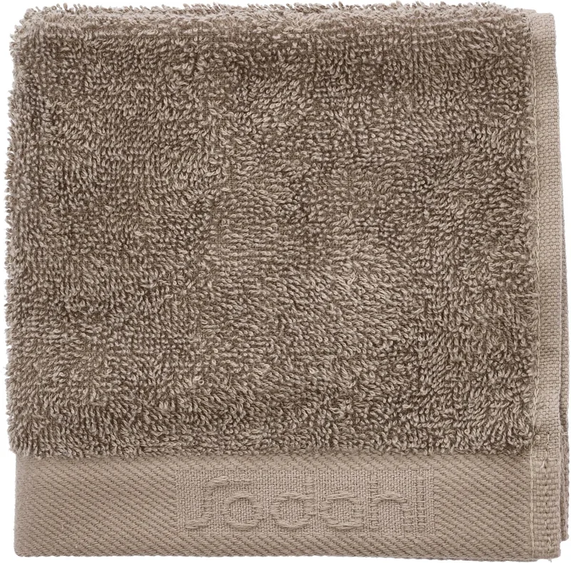organic Comfort Waslap 30 x 30 cm by Södahl in Taupe – product photo