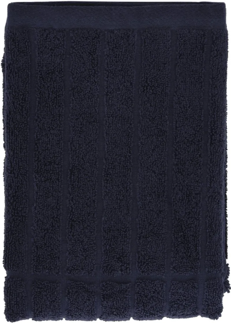 organic Essence – Suite One Handdoek 50 x 100 cm von Södahl in Navy blue – Produktfoto