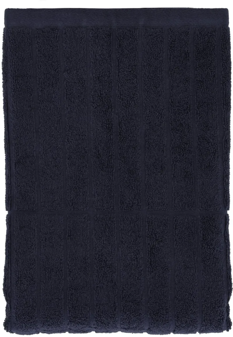 organic Essence – Suite One Handdoek 70 x 140 cm by Södahl in Navy blue – product photo
