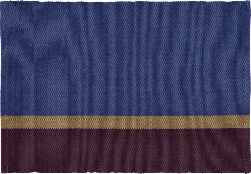 organic Impression Placemat 33 x 48 cm van Södahl in Royal Blue – productfoto