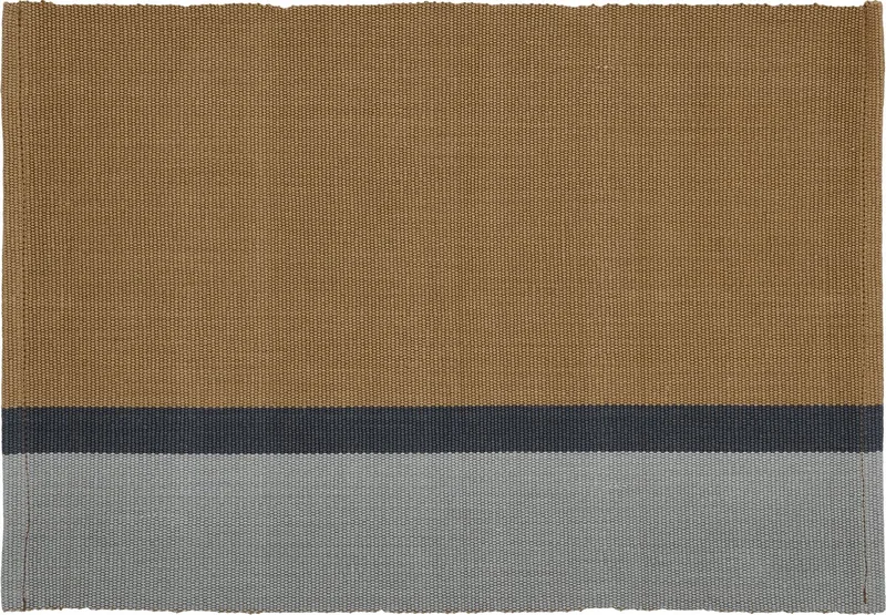 organic Impression Placemat 33 x 48 cm by Södahl in Warm Taupe – product photo