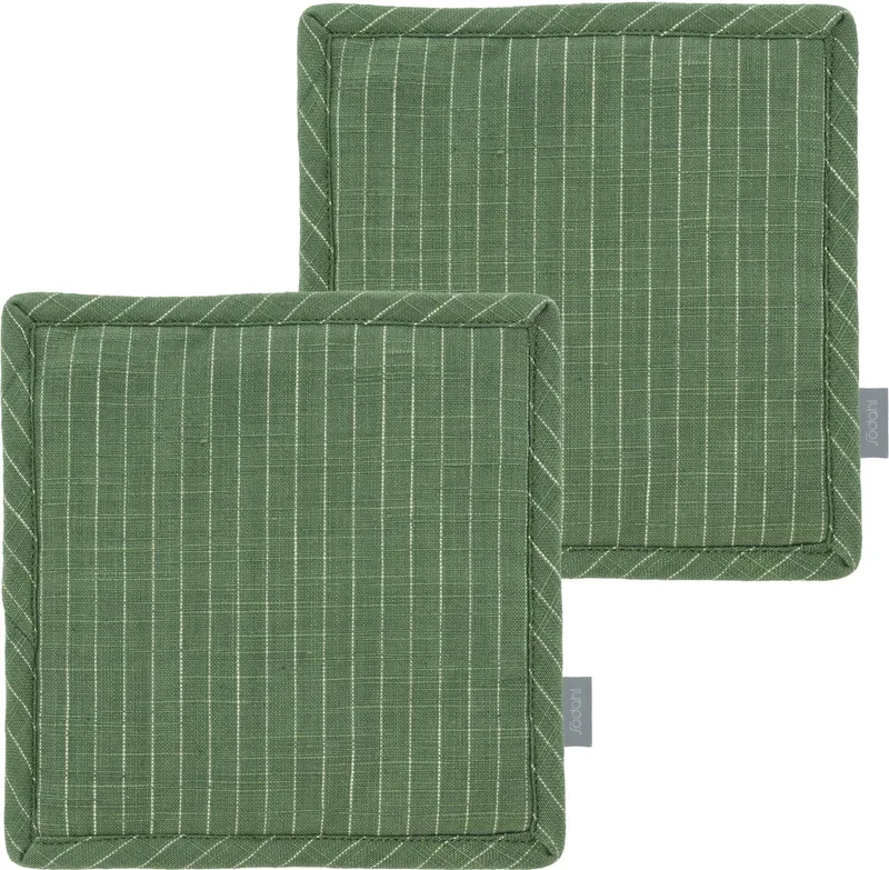 organic Line Pannenlappen 20 x 20 cm 2 stuks de Södahl en Green – photo du produit