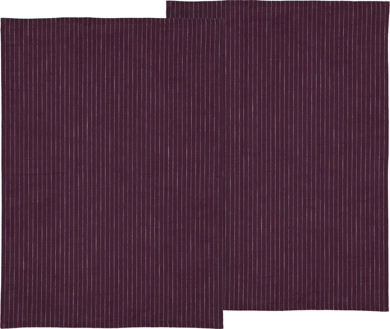 organic Line Theedoek 50 x 70 cm 2 stuks by Södahl in Purple – product photo