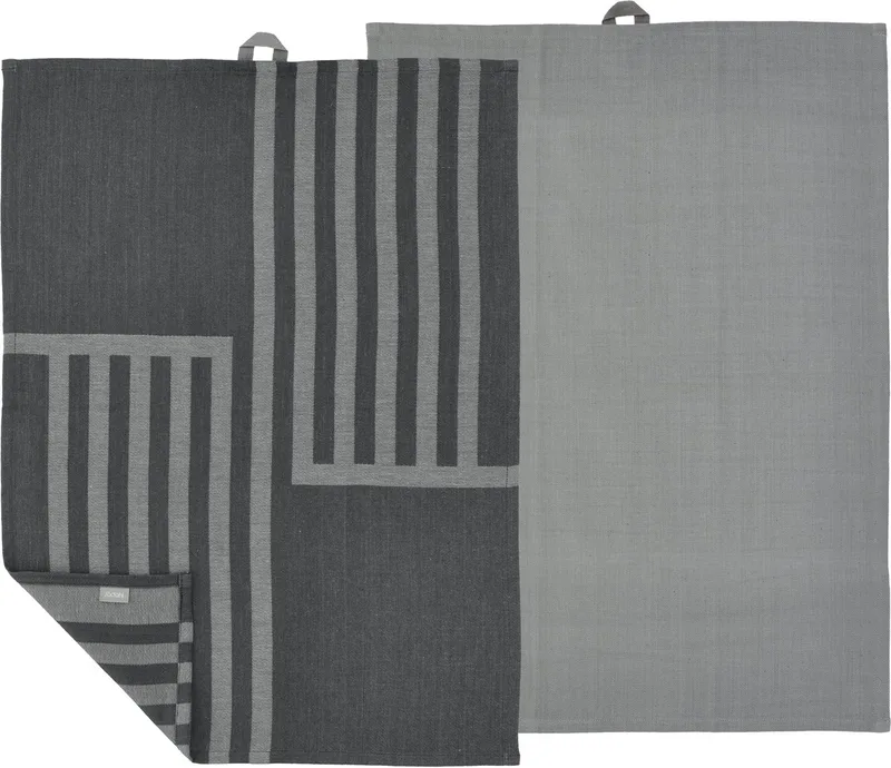 Reflection Theedoek 50 x 70 cm 2 stuks van Södahl in Ash – productfoto