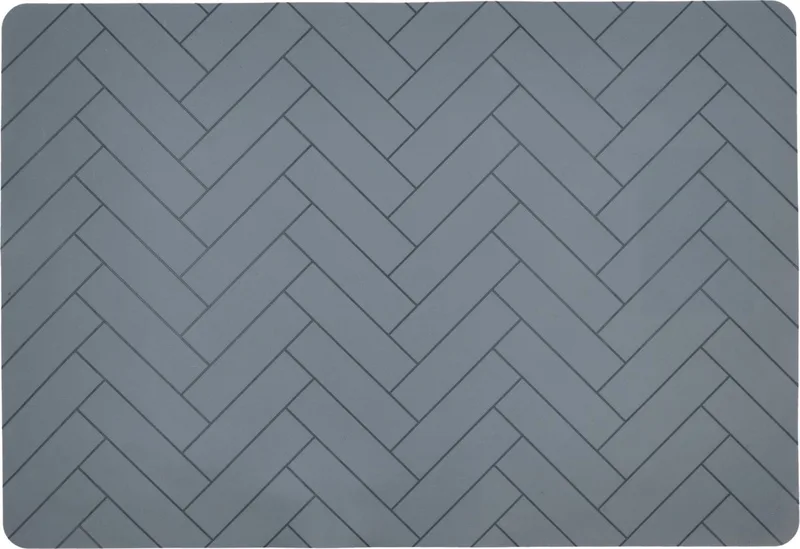Tiles Placemat 33 x 48 cm by Södahl in China blue – product photo