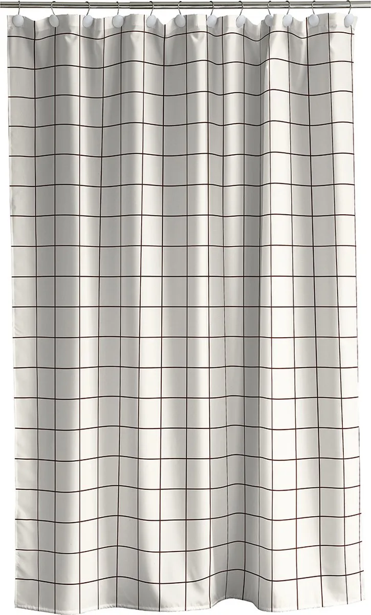 Vista Douchegordijn 180 x 200 cm de Södahl en Offwhite – photo du produit