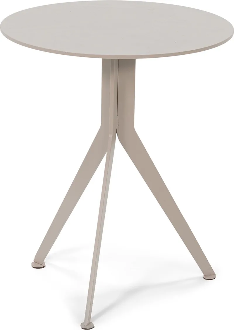 bijzettafel Daley High - Ø 38 - Staal de Spinder Design en Silky Taupe – photo du produit