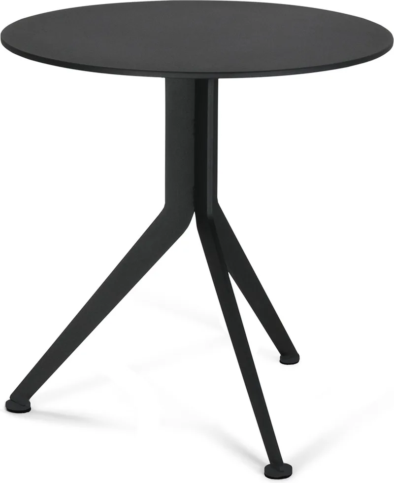 bijzettafel Daley High - Ø 38 - Staal van Spinder Design in Zwart – productfoto