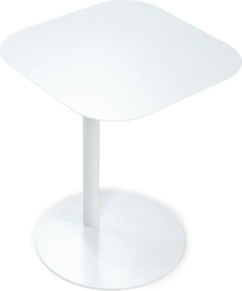 Bijzettafel HELLA - 50 Hoog - Staal by Spinder Design in White – product photo