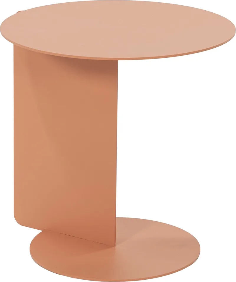 bijzettafel Salsa - Ø 40 - Staal fra Spinder Design i Clay Terra – produktbillede