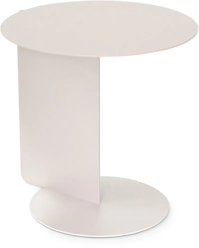 bijzettafel Salsa - Ø 40 - Staal de Spinder Design en Silky Taupe – photo du produit