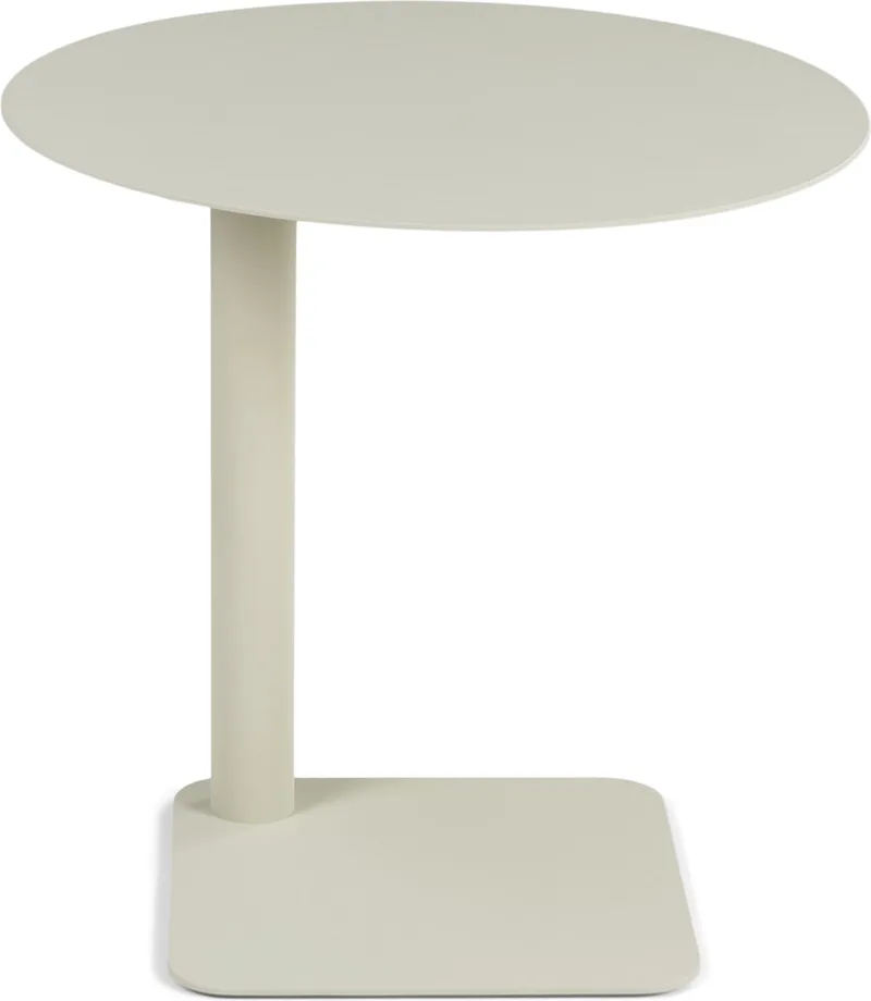 bijzettafel Sunny 40 - Ø 40 - Staal fra Spinder Design i Greystone – produktbillede