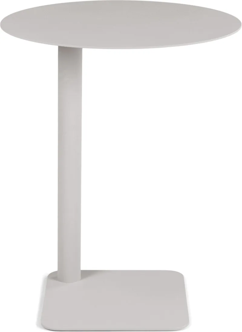 bijzettafel Sunny 50 - Ø 40 - Staal by Spinder Design in Silky Taupe – product photo