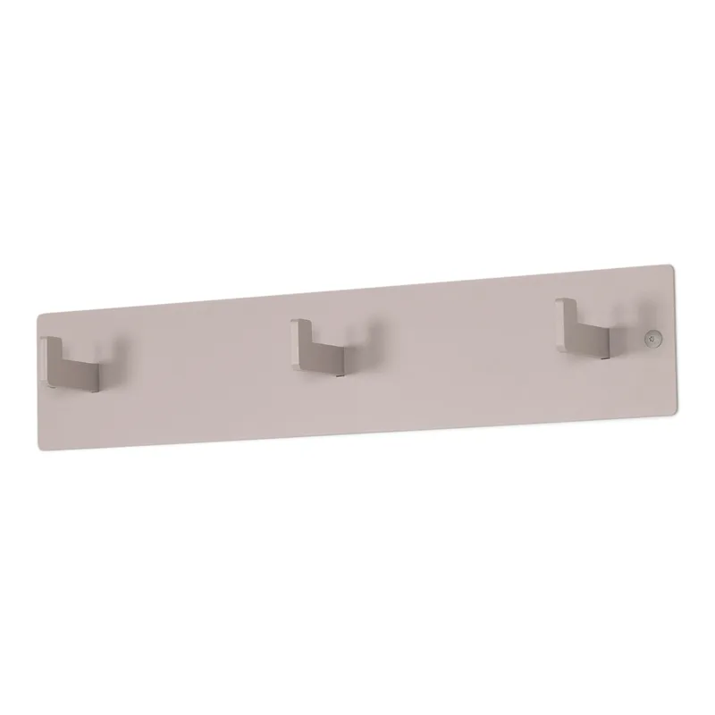 Design 3-Tier Garderobenständer, mit 3 Haken, seidiger Taupe-Stahl by Spinder Design – product photo